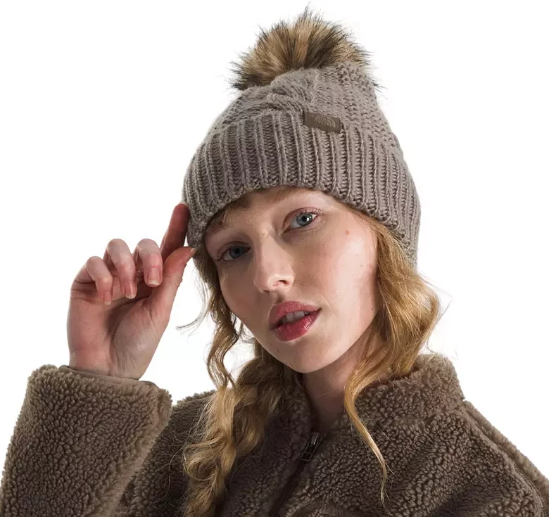 The North Face Women's Oh Mega Fur Pom Beanie