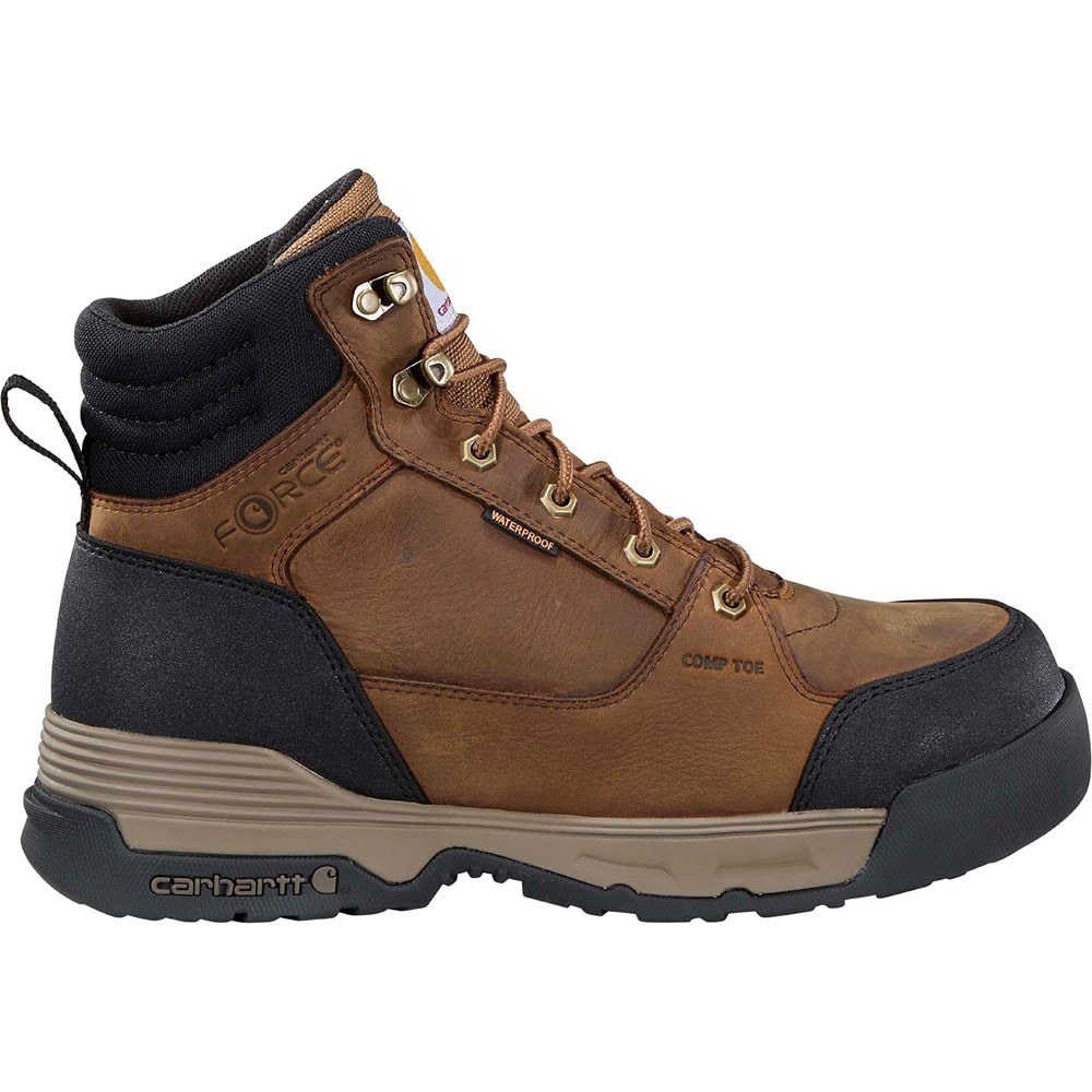 Men's Force HD 6" Cmpsite Toe Wtrprf Slp Rstnt Work Boot
