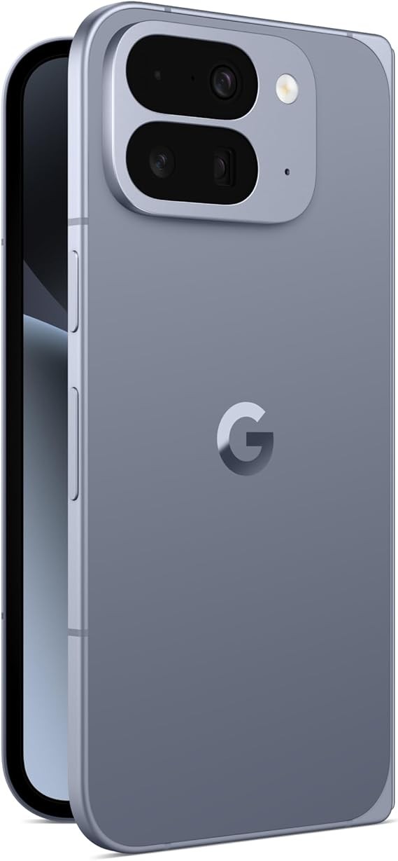 Google Pixel 10 Pro Fold - Unlocked Android Smartphone - Gemini AI Assistant - Advanced Triple Rear Camera System - 24+ Hour Battery - Foldable Display - Moonstone - 256 GB (2025 Model)