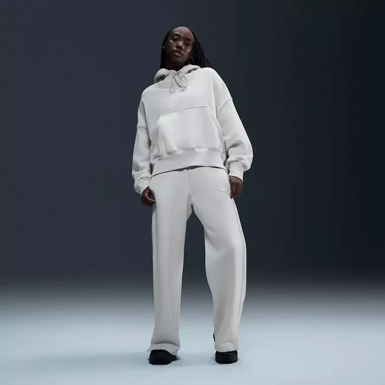 Nike Women's Sportswear Phoenix Fleece High-Waisted Wide-Leg Sweatpants